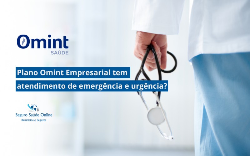 Plano Omint Empresarial tem atendimento de emergência e urgência?