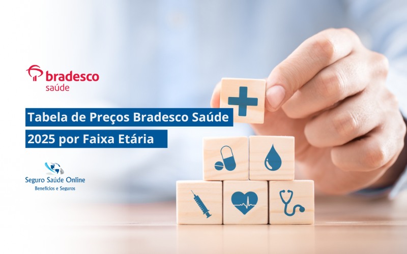 Tabela de Preços Bradesco Saúde 2025 por Faixa Etária